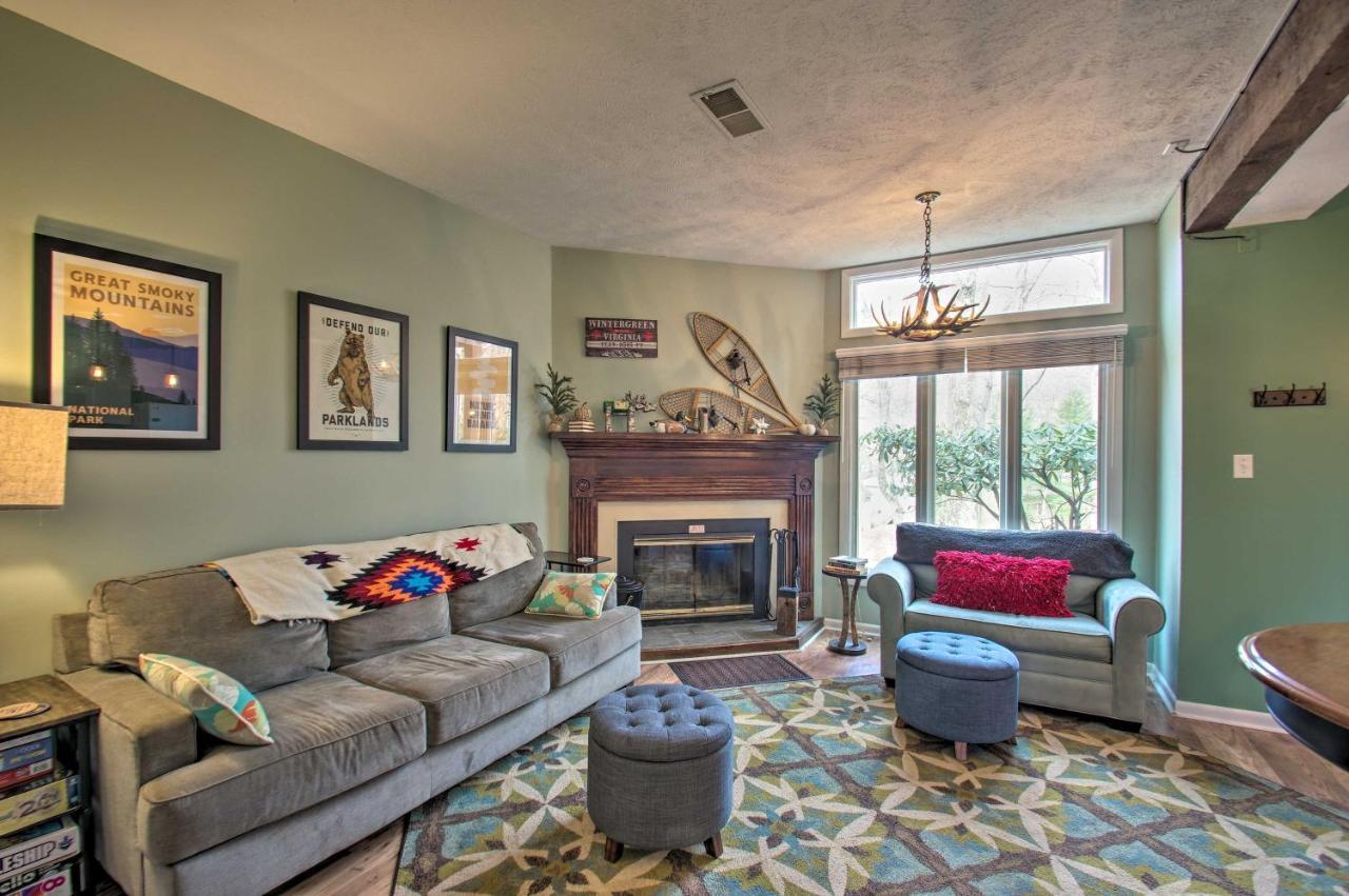 Wintergreen Resort Mountain Condo With Pool Access! Lyndhurst Екстер'єр фото